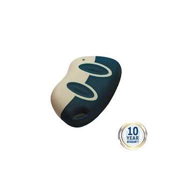 Mini émetteur radio 433MHz bleu 2 canaux|CDVI-CDASETR2641AM2B