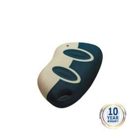 Mini émetteur radio 433MHz bleu 2 canaux|CDVI-CDASETR2641AM2B