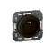 Prise de courant easyréno 2P+T faible profondeur dooxie 16A noir - sachet|Legrand-LEG095277