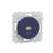 Odace, prise alimentation USB 5V Cobalt|Schneider Electric-SCHS550408