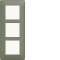 Plaque 3 postes essensya E57 Botanic|Hager-HAGWE547