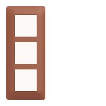 Plaque 3 postes essensya E57 Sierra|Hager-HAGWE567