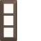 Plaque 3 postes essensya E57 Terra|Hager-HAGWE577