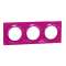 Odace Styl plaque Violine 3 postes horizontaux ou verticaux entraxe 71mm|Schneider Electric-SCHS520706D