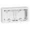 Cadre 2 postes pour pose en saillie Céliane - Blanc|Legrand-LEG090585