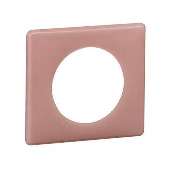 Plaque Céliane Poudré 1 poste - finition Vieux rose|Legrand-LEG066761