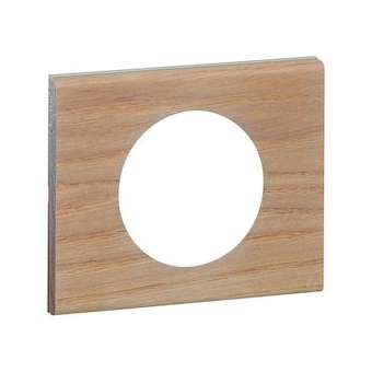 Plaque Céliane Matières 1 poste - finition Chêne Blanchi|Legrand-LEG069051