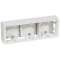 Cadre saillie Céliane 3 postes horizontal ou vertical blanc|Legrand-LEG080243
