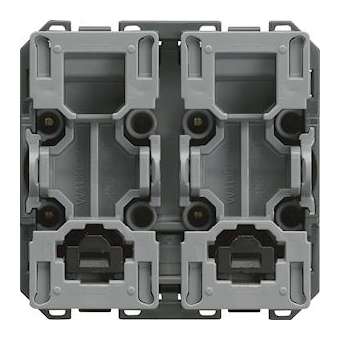 Bouton-poussoir pour volet roulant gallery 2 modules|Hager-HAGWXF301