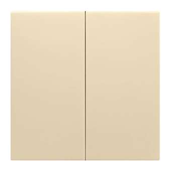 Kallysta touche double coloris Dune|Hager-HAGWK785D