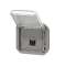 Prise RJ45 catégorie 6A STP Plexo composable gris|Legrand-LEG069559L