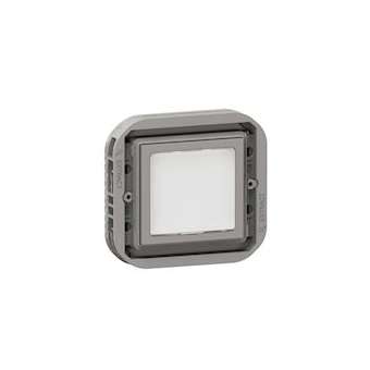 Voyant de balisage et signalisation Plexo composable gris/blanc|Legrand-LEG069583L