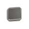 Interrupteur ou va-et-vient lumineux 10AX 250V Plexo composable anthracite|Legrand-LEG069803L