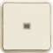 cubyko Poussoir 1O/1F lumineux associable blanc IP55|Hager-HAGWNA021B