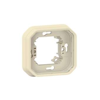 Support plaque encastré 1 poste Plexo sable|Legrand-LEG069890L