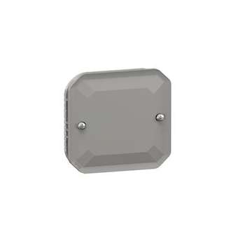 Obturateur Plexo composable gris|Legrand-LEG069537L