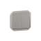 Double interupteur / va-et--vient ou poussoir Plexo composable - gris|Legrand-LEG070041