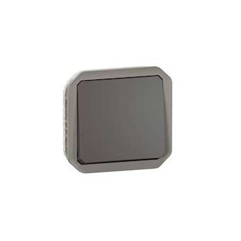 Interrupteur ou va-et-vient Plexo composable - anthracite|Legrand-LEG070046