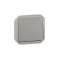 Poussoir NO Plexo composable - gris|Legrand-LEG070049