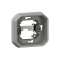 Support plaque 1 poste Plexo pour montage encastré - gris|Legrand-LEG070053