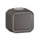 Poussoir NO Plexo complet saillie - anthracite|Legrand-LEG070060