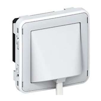 Détecteur d'élévation de température Plexo composable IP41 - gris et blanc|Legrand-LEG069594