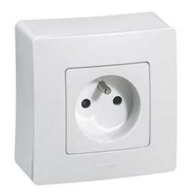 Cadre saillie 1 poste Niloé - finition Pur|Legrand-LEG664798