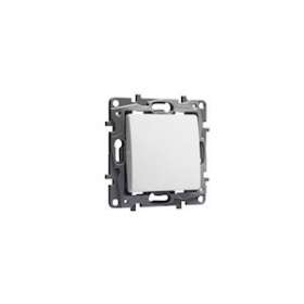 Poussoir simple Niloé 6A 250V~ NO-NF - finition Pur|Legrand-LEG664705