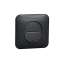 Ovalis - Interrupteur - lumineux temoin / localisation Avec plaque -Anthracite