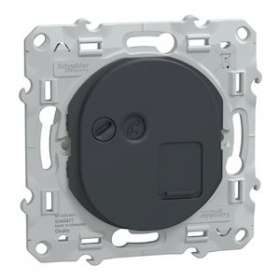 Ovalis - prise RJ45 - cat6a - grade 3 (multimédia +) (longue distance) -Anth|Schneider Electric-SCHS340477