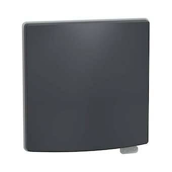 Ovalis - Sortie de câble universelle - 16..20A - IP24D - Anthracite|Schneider Electric-SCHS340644
