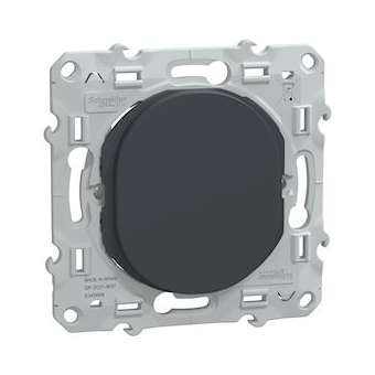 Ovalis C Series - blind cover - anthracite|Schneider Electric-SCHS340666