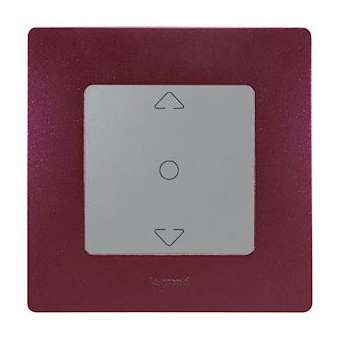 Plaque 1 poste Niloé - Prune|Legrand-LEG096707