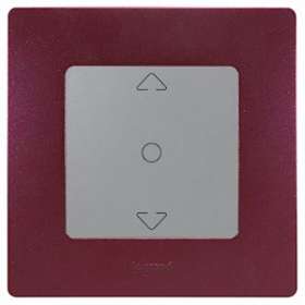 Plaque 1 poste Niloé - Prune|Legrand-LEG096707