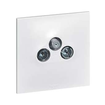 Prise TV-R-SAT DAB+ Neptune - Blanc|Legrand-LEG091337