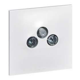Prise TV-R-SAT DAB+ Neptune - Blanc|Legrand-LEG091337