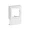 Boîtier simple pour appareillage AlreaTM sur Optima TM 34x16 blanc