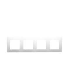 Plaque Niloé 4 postes - Pur|Legrand-LEG665004