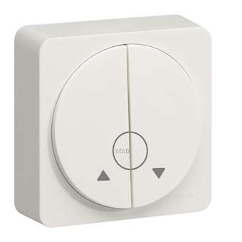ateha bouton poussoir volet-roulant complet|Hager-HAGWJC301