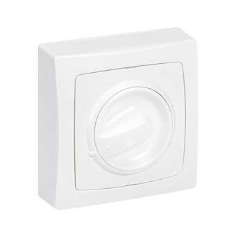 Interrupteur variateur à bouton rotatif Appareillage Saillie - 300W - Blanc|Legrand-LEG097605