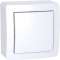 Alréa, Interrupteur simple allumage avec cadre saillie blanc polaire|Schneider Electric-SCHALB62050P