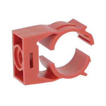 Lot de 20 clips de fixation pour tubes D25mm|Ura-URA330119