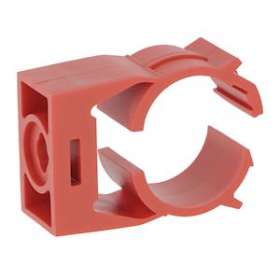Lot de 20 clips de fixation pour tubes D25mm|Ura-URA330119