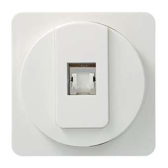 ateha prise RJ45 catégorie 6a pour Grade 3 TV complet|Hager-HAGWJC228