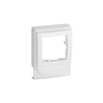 Boîtier simple pour appareillage AlreaTM sur Optima TM 22x12,5 blanc|Iboco-IBOB08828