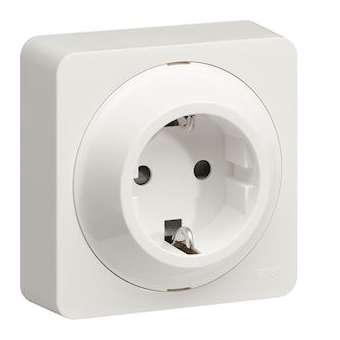 ateha Prise Schuko complet|Hager-HAGWJC160B