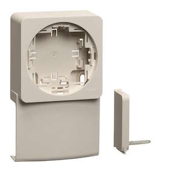 Support appareillage saillie ateha pour ATA20x50 blanc polaire|Hager-HAGATA20591