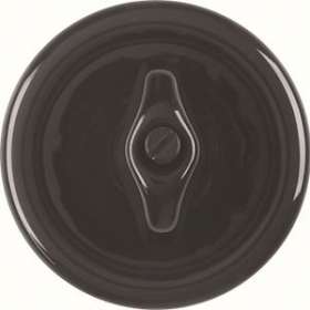 1930 Enjo+manette rotativ noir Porcelaine by Rosenthal|Hager-HAGWMV785N