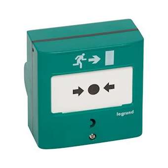 Dispositif de commande manuelle pour issue de secours DCMIS double contact|Legrand-LEG138048