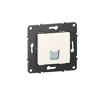 Prise RJ45 multimédia catégorie6 FTP Altège - finition Neige|Bticino-TICBTAL45DD